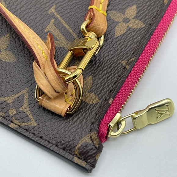 Louis Vuitton Saint Barth Neverfull Pivone Pochette Clutch Wristlet Pouch Rare - Picture 10 of 15